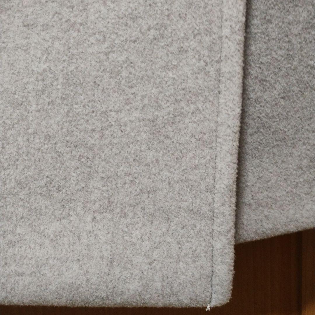 【NOBLE】ノーブル MTR ビッグカラー Pコート ベージュ 36