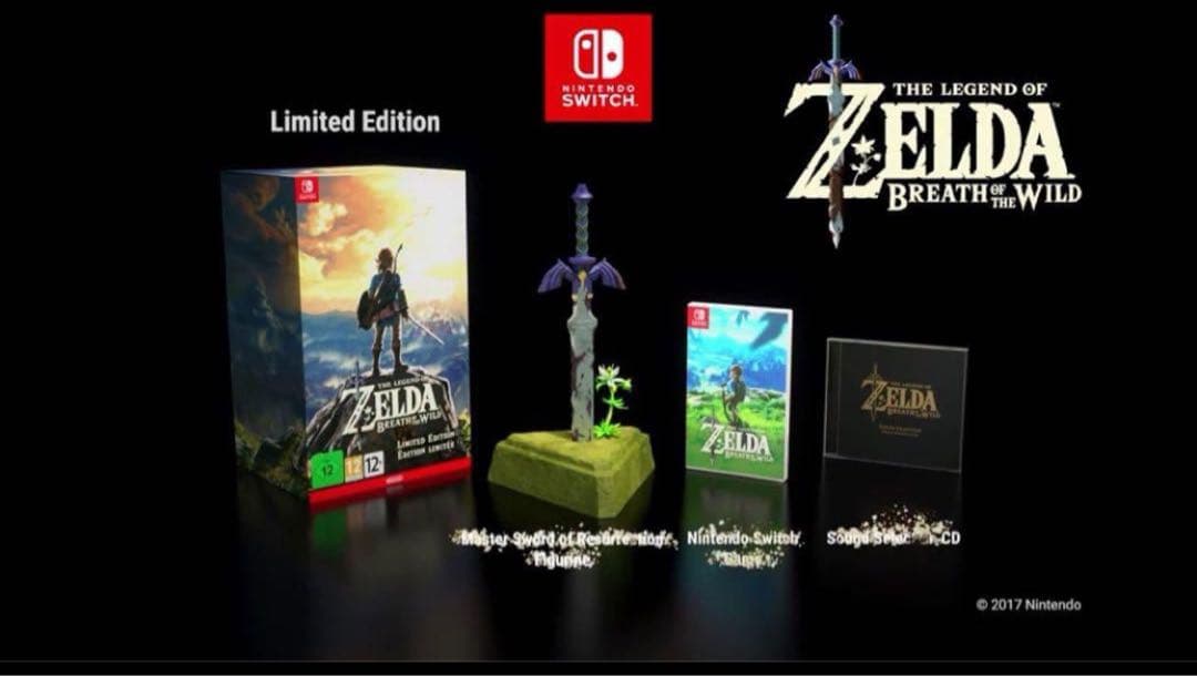 新品未開封 switch ゼルダの伝説リミテッドエディション　海外版