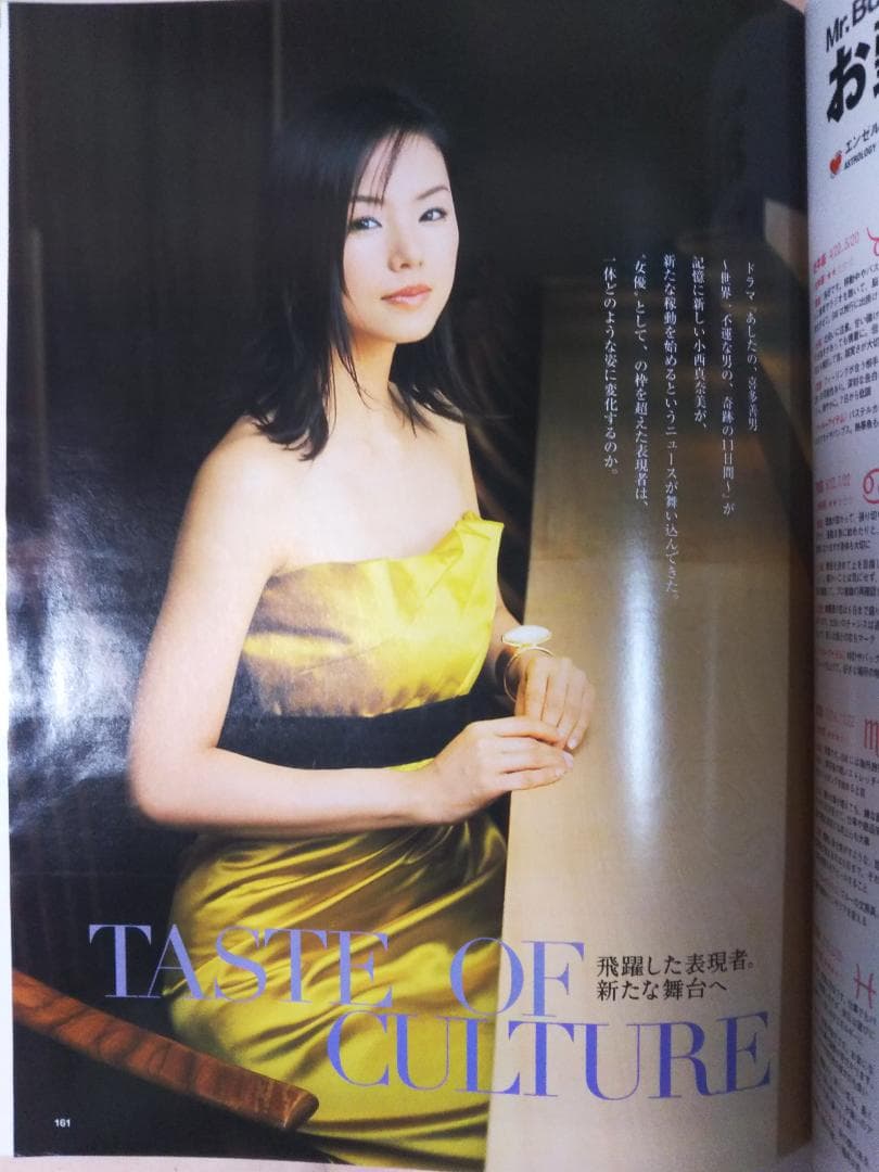 東京カレンダー／小西真奈美 ２００８年５月号（新品）1699
