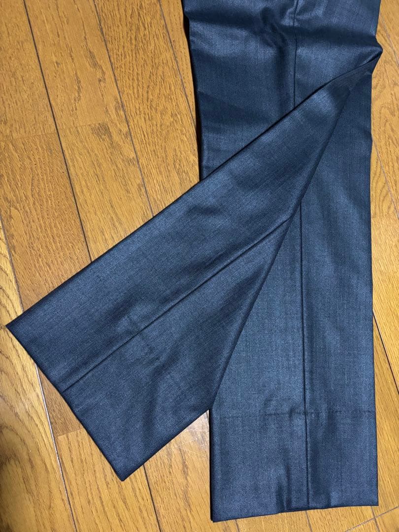 【美品】MODE RITORNO スリーピース スーツ グレー光沢 L 175