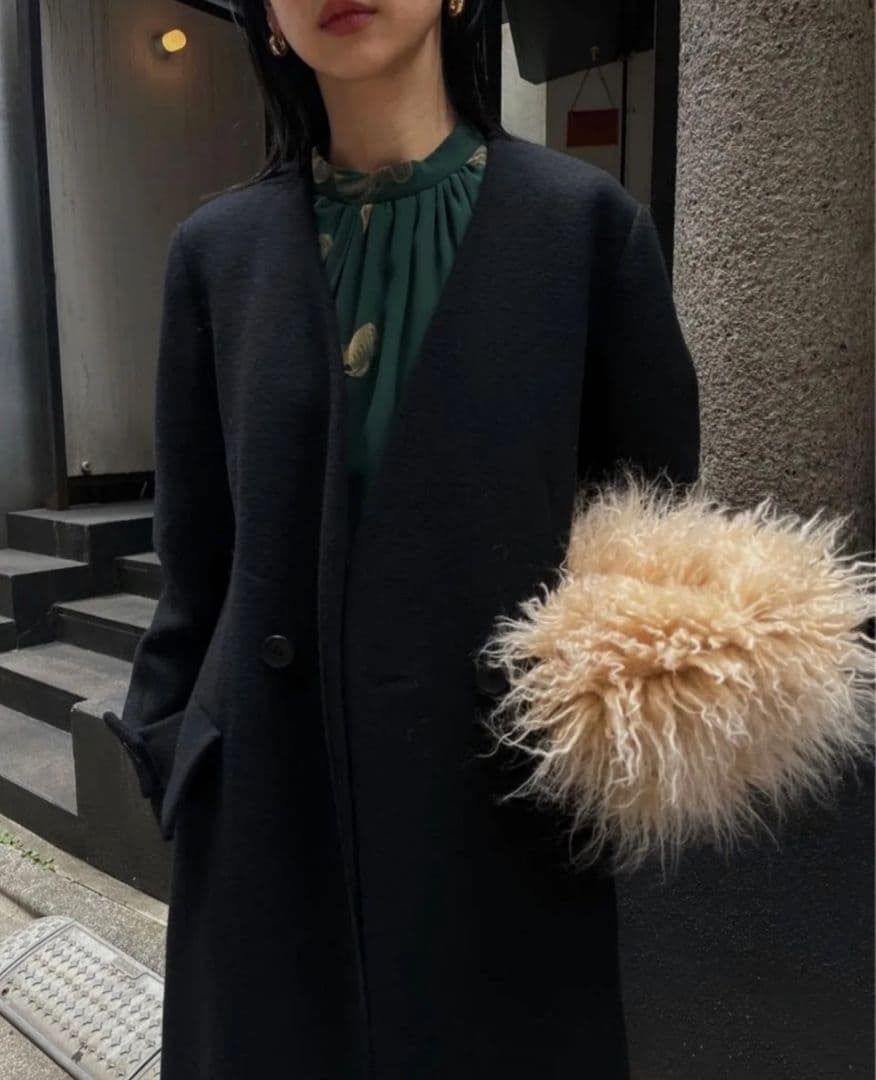 Ameri　UND VEST SET WOOL COAT vintage