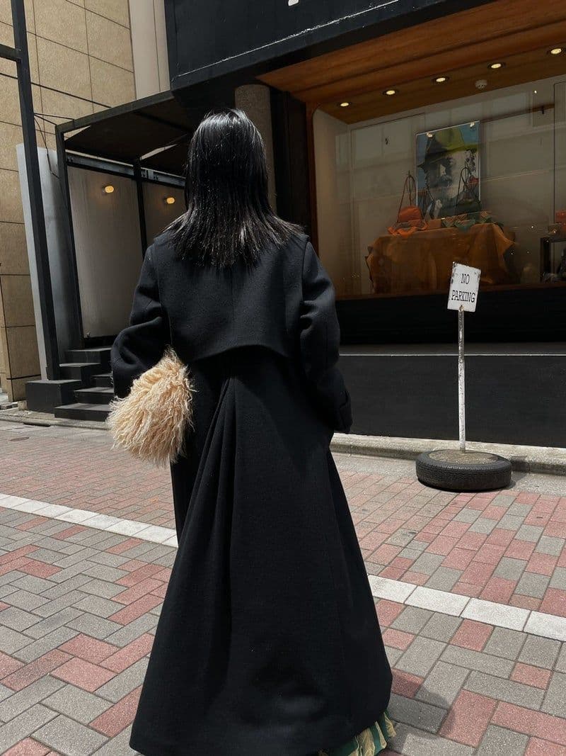 Ameri　UND VEST SET WOOL COAT vintage