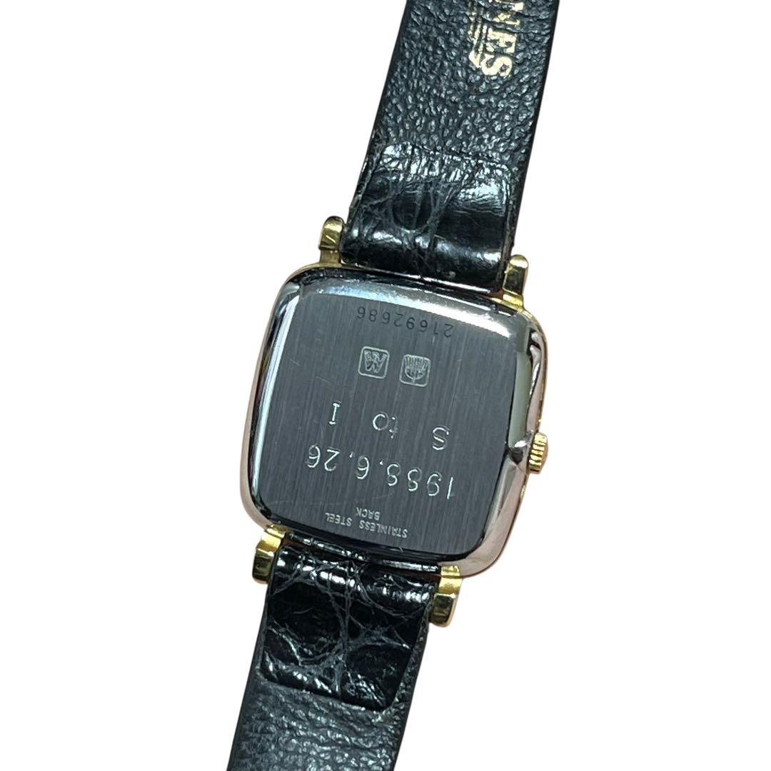 希少 稼動品 LONGINES レディース スクエア型 80年代