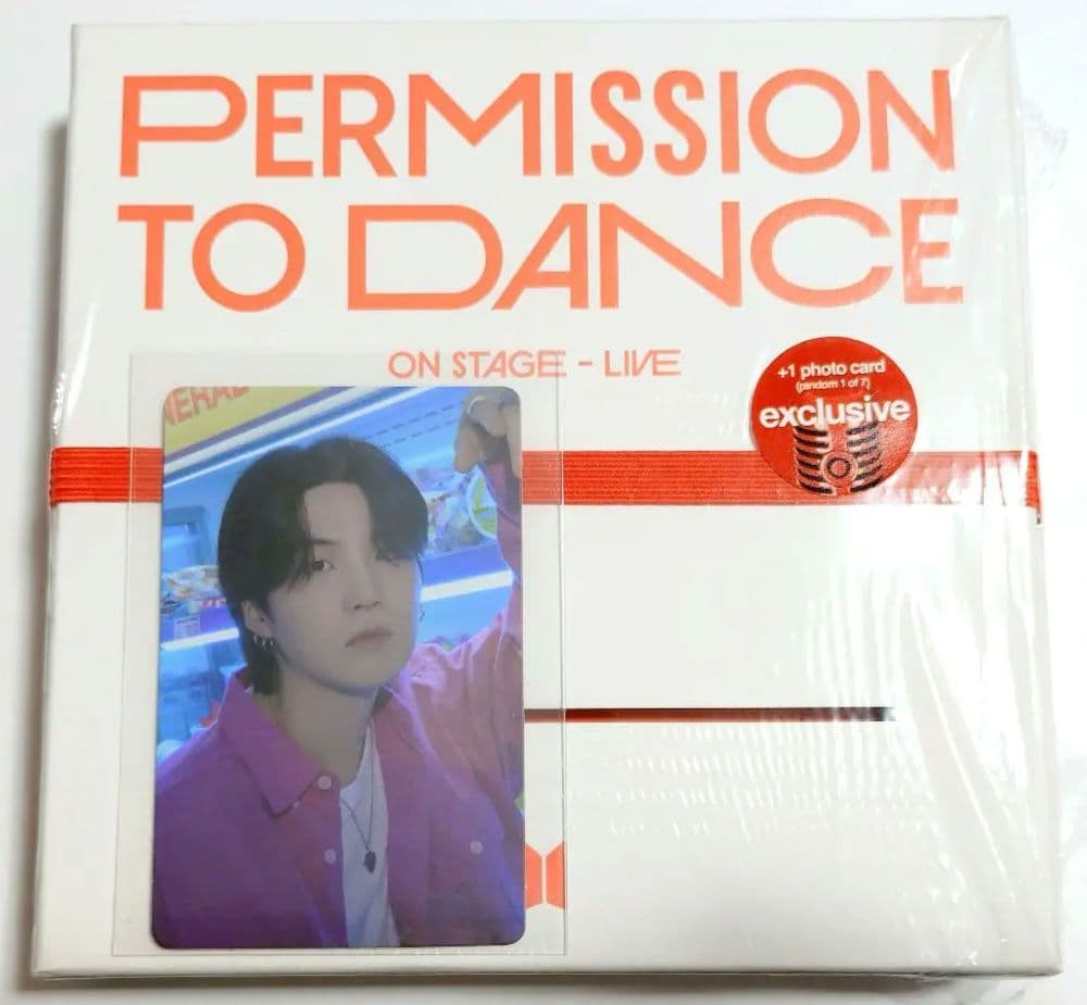 BTS PERMISSION TO DANCE ターゲット SUGA ユンギ