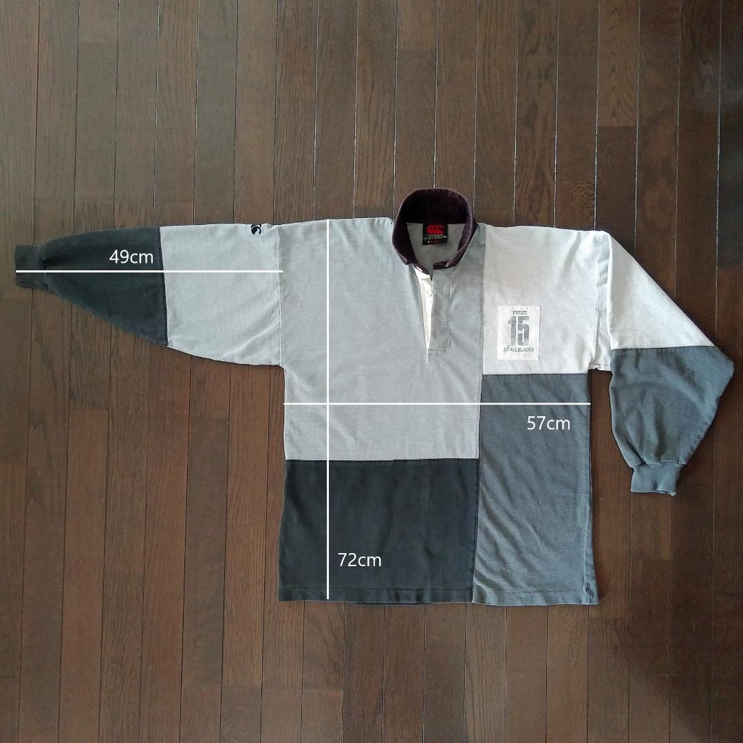 CANterbury ALL BLACKS ラガーシャツを３着まとめて