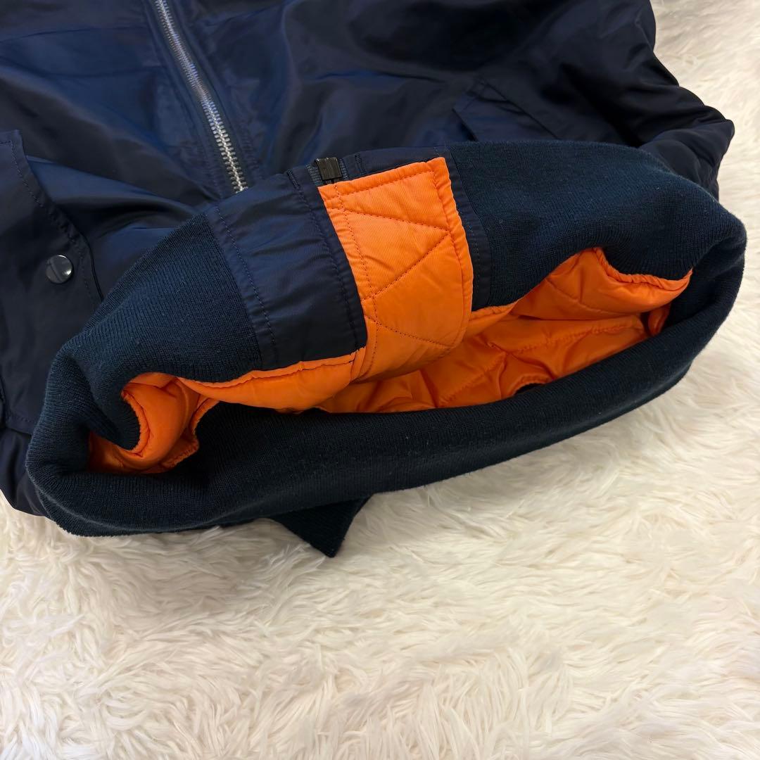 ALPHA MA-1 フライトジャケット ネイビー M コアスペック