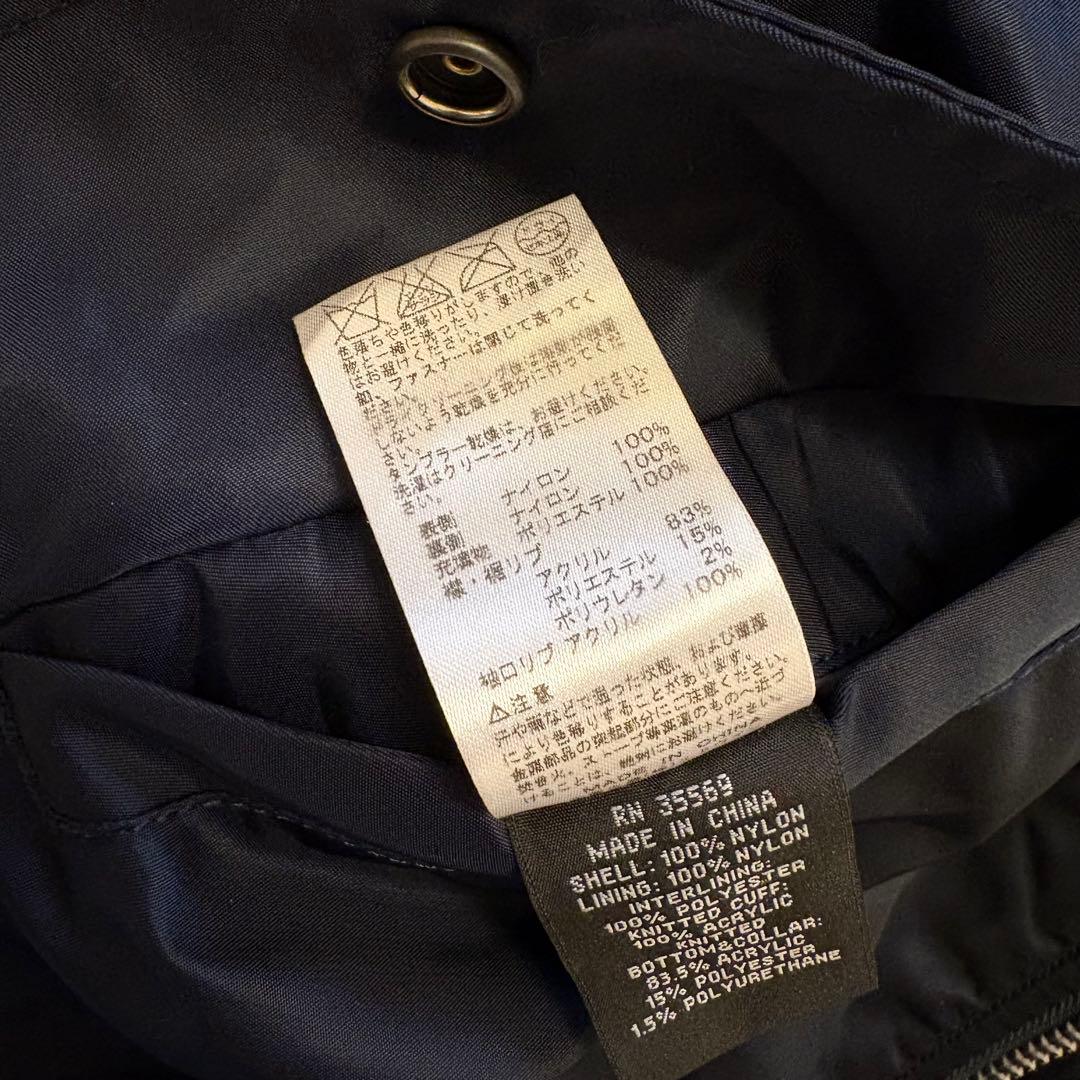 ALPHA MA-1 フライトジャケット ネイビー M コアスペック