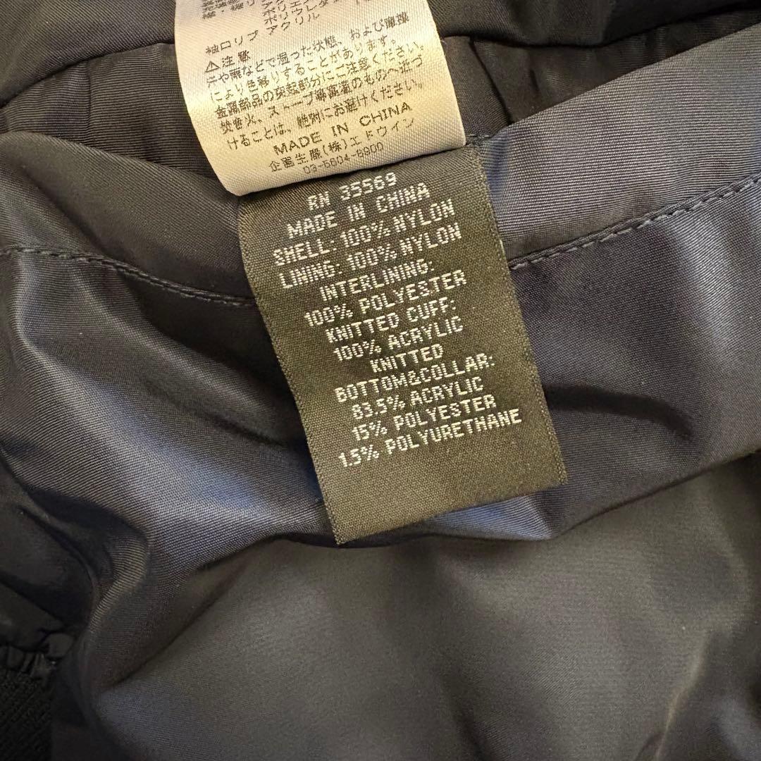 ALPHA MA-1 フライトジャケット ネイビー M コアスペック