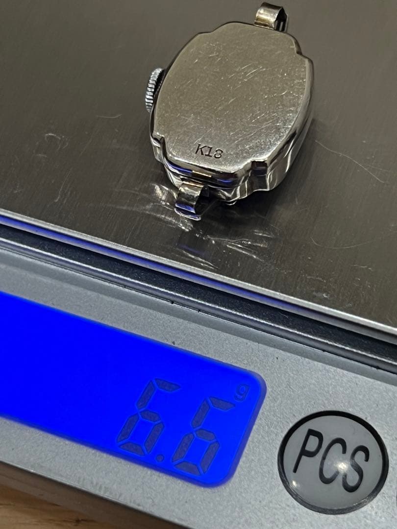 s*k様 18金 アンティーク レディース ウォッチ 手巻 ジャンク K18金無