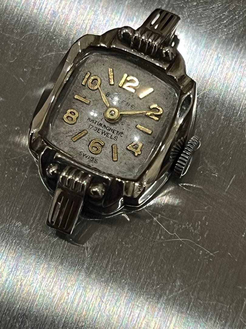 s*k様 18金 アンティーク レディース ウォッチ 手巻 ジャンク K18金無