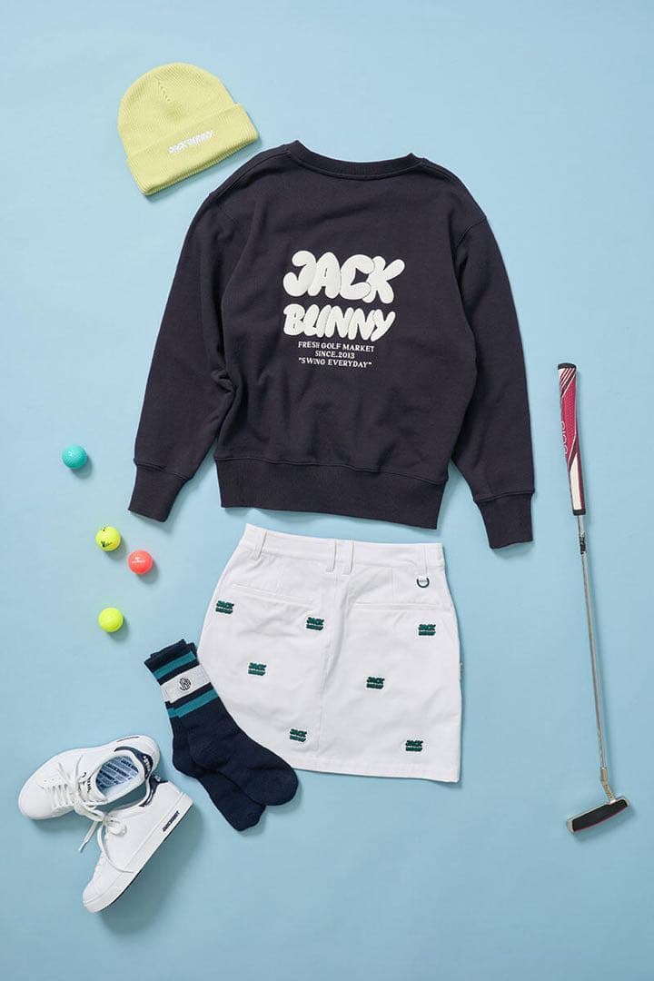 裏毛スウェットクルーネックプルオーバー JACK BUNNY‼︎ スエット