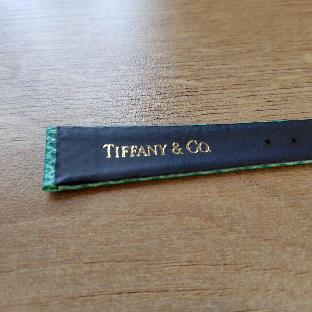【希少】Tiffany & Co. ティファニーブルー ウォッチベルト　リザード