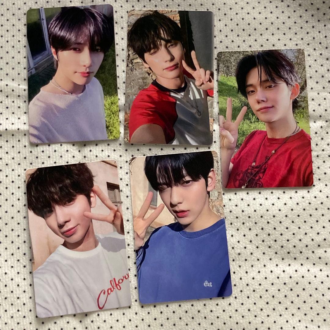 TXT line music Love Language 再生 トレカ 5枚