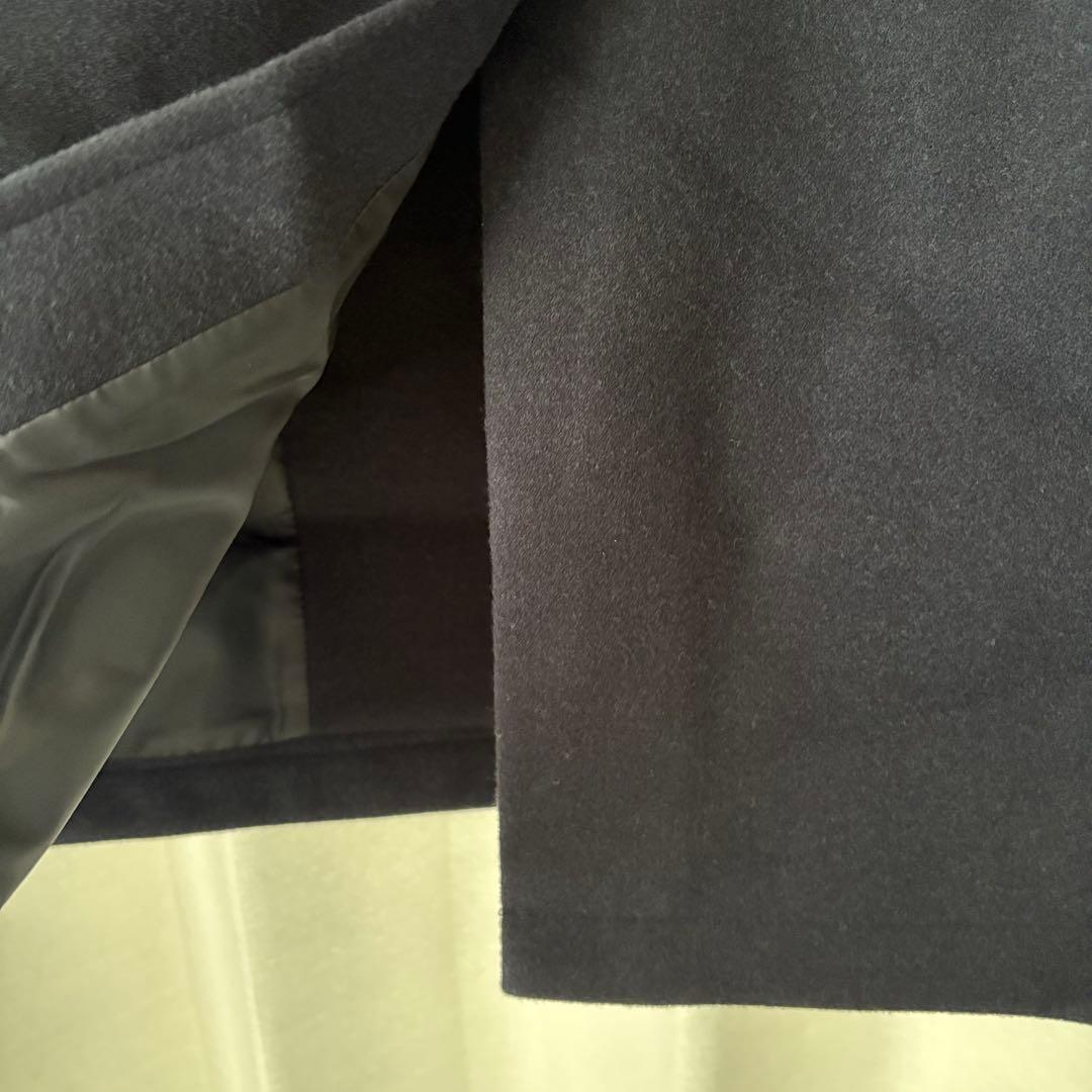 THE SHOP TK★メルトンスタンドフードコート L ネイビー タグ付き