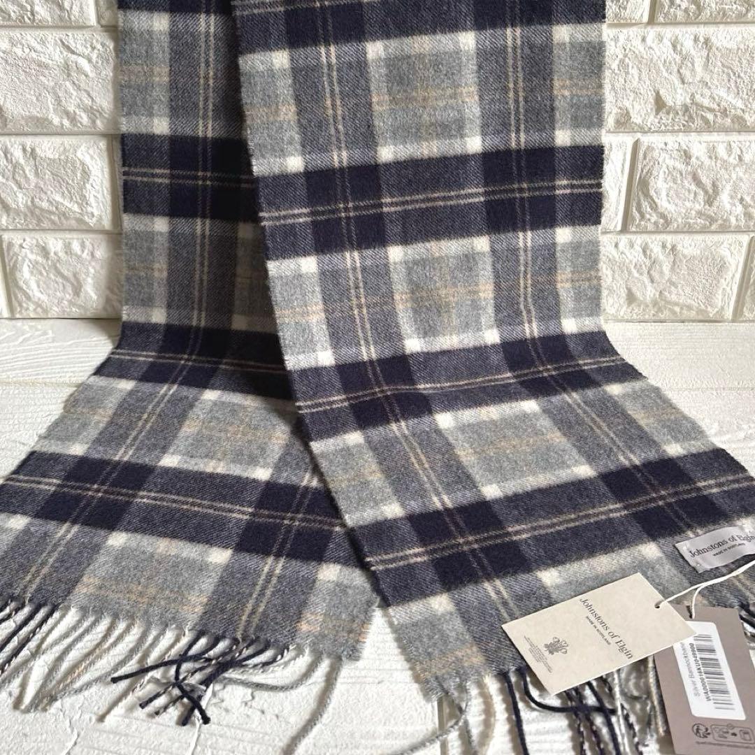 Johnstons ジョンストンズ カシミヤマフラー【小判】