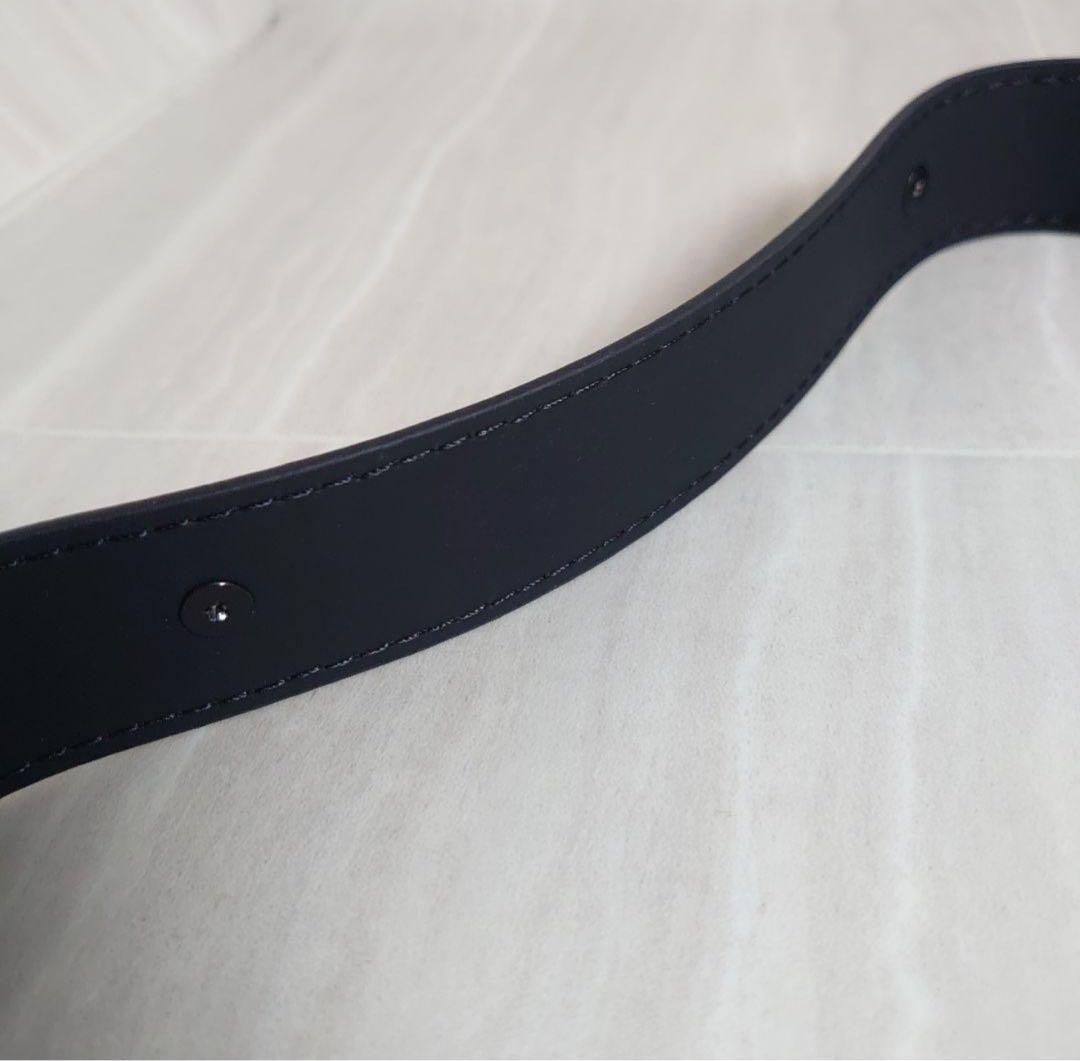 希少　Dior ブラック レザー ショルダーストラップ