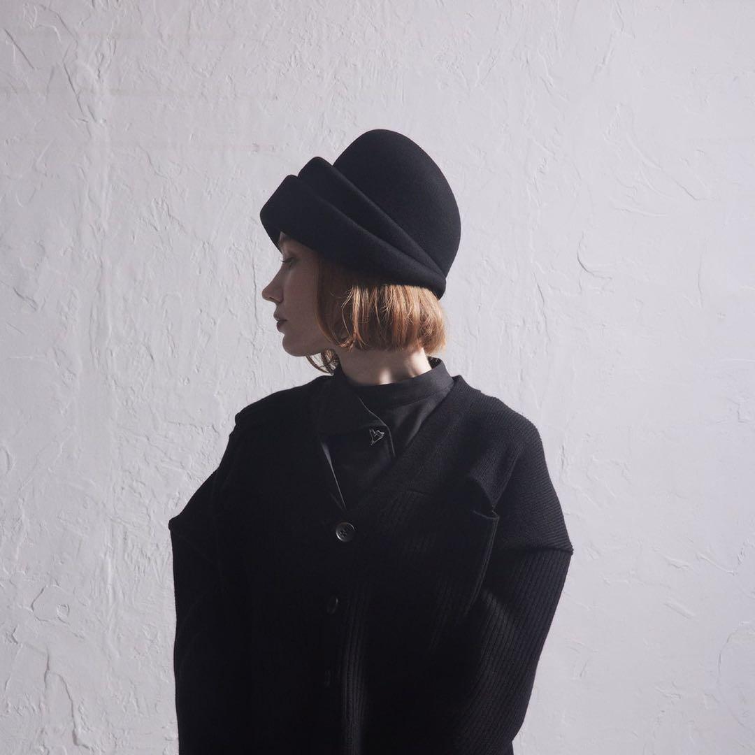 [飴玉] POANCA ウール100% トーク帽　ポアンカ　帽子