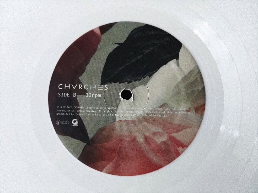 チャーチズ Chvrches レコード 2枚