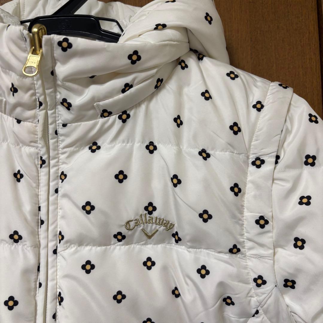 キャロウェイ ゴルフウェア ダウンジャケット ベスト リバーシブル Mサイズ