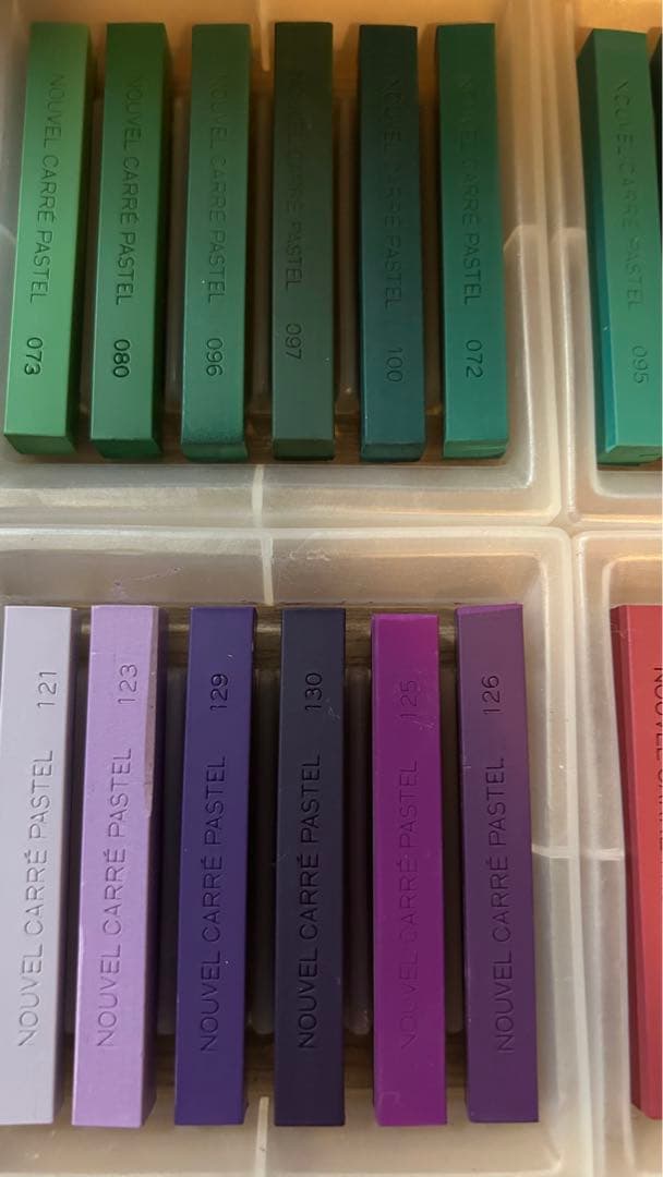 【即購入可】NOUVEL CARRE PASTEL 96色 木箱