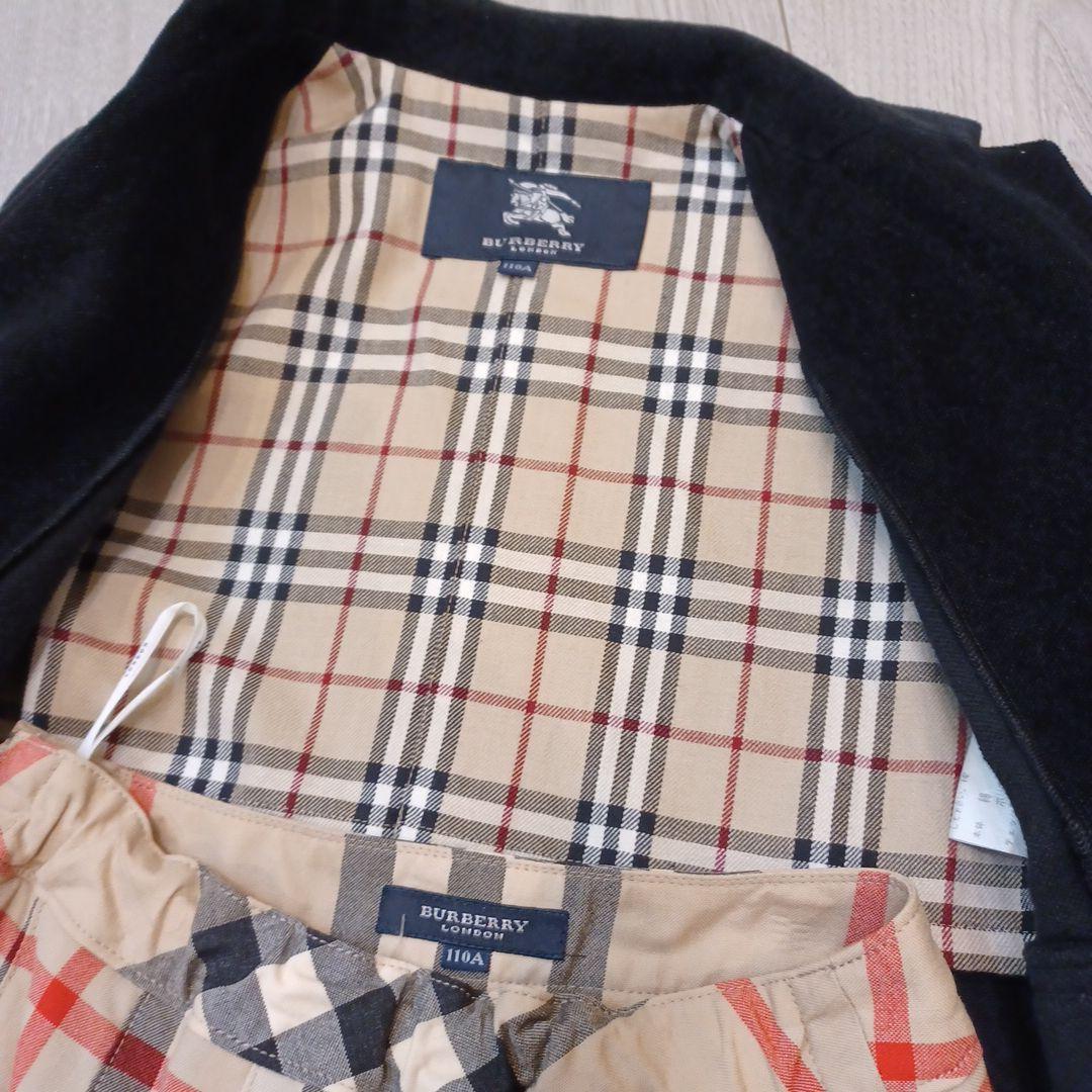 バーバリー　卒園式　入学式　女の子　110 120