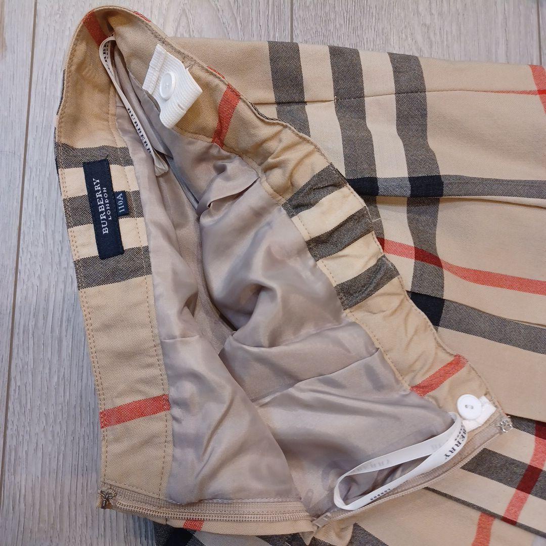 バーバリー　卒園式　入学式　女の子　110 120