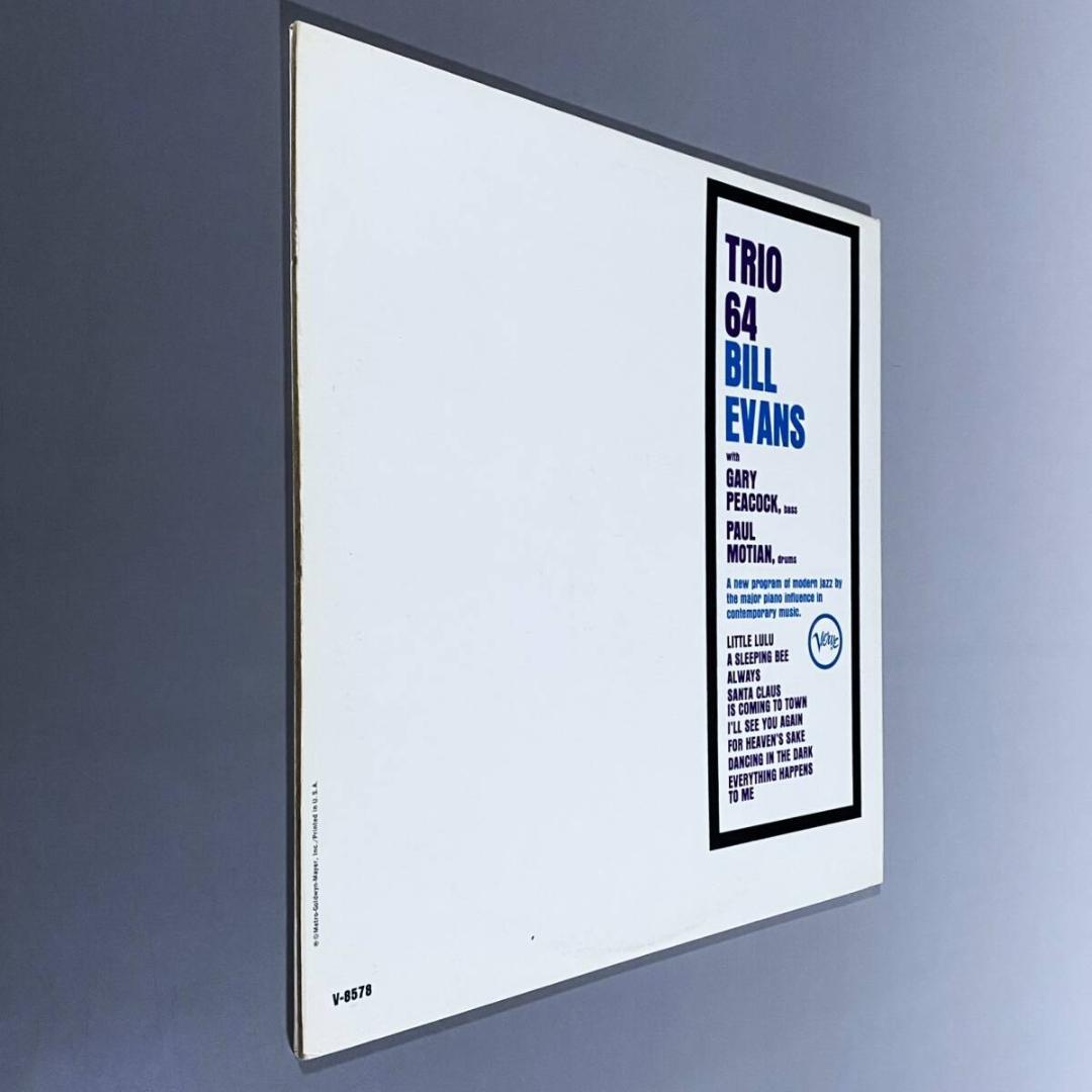 ★極レアー！【USオリジナル/MONO/T字黒ラベル】ビル・エヴァンス・トリオ