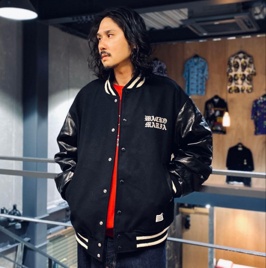 WACKOMARIA スタジャン ブラック