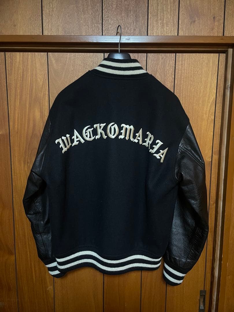 WACKOMARIA スタジャン ブラック