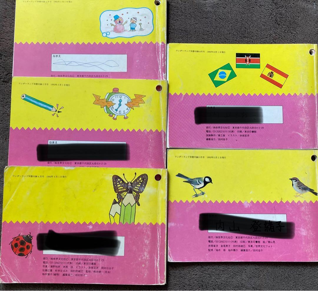 ワンダーランドべっさつ　ポシェットブック　11冊セット