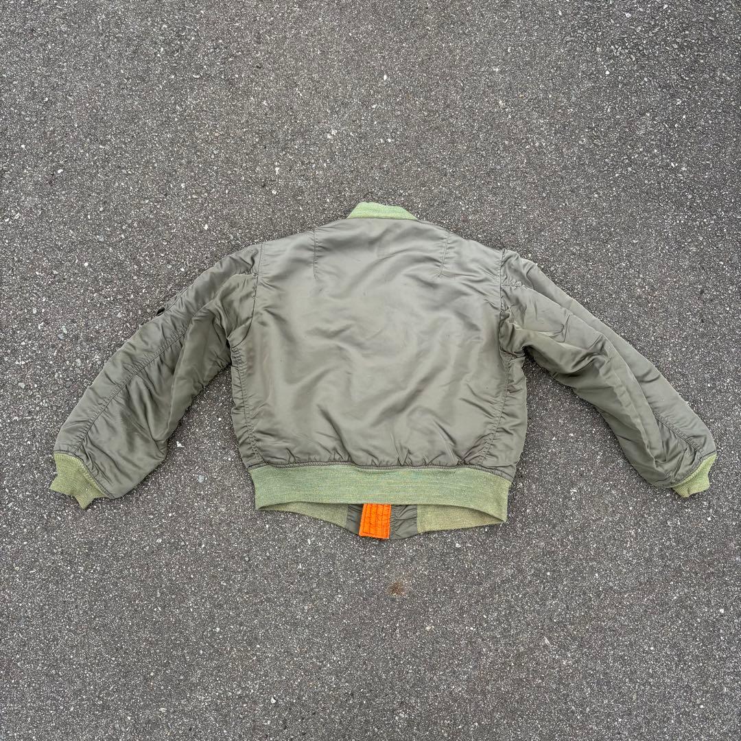 70s USA製 アルファ MA1 flight bomber jacket