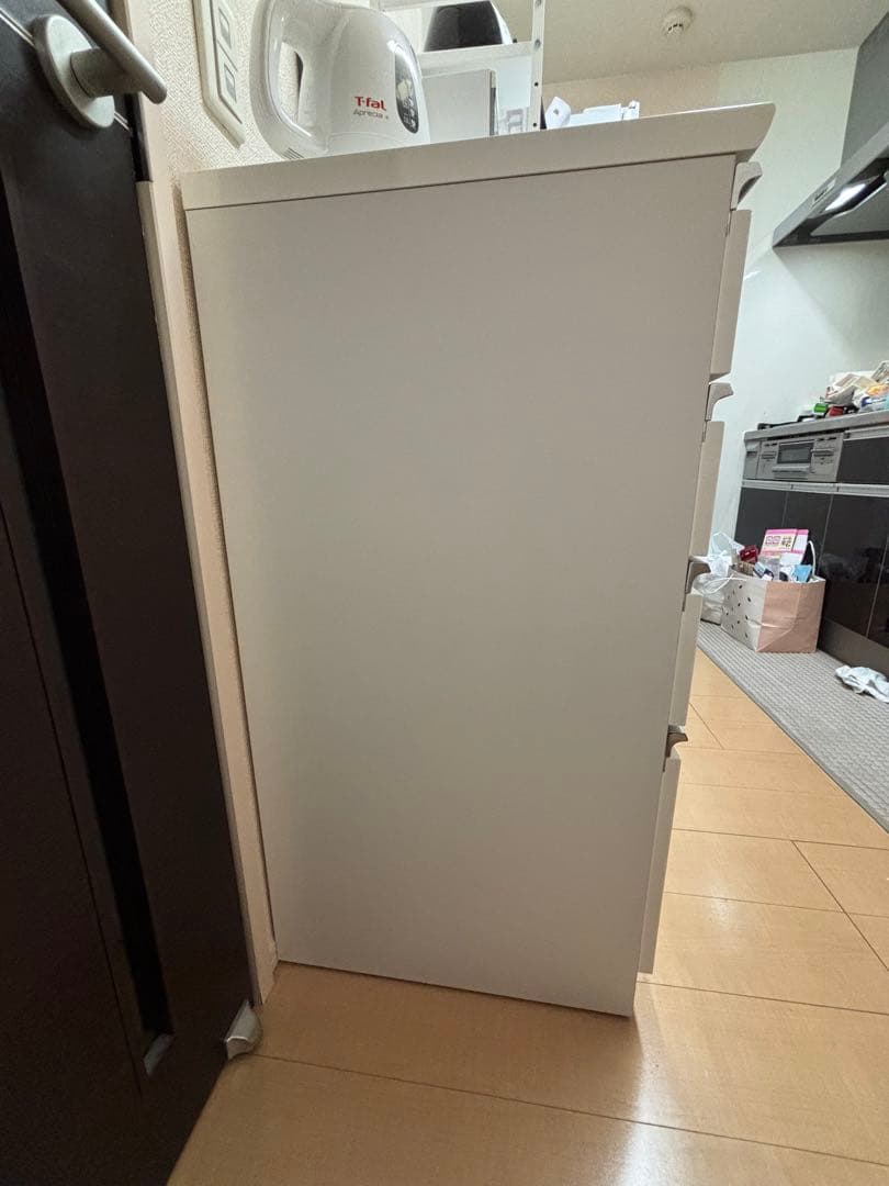 【値下げ交渉可】ニトリ　リガーレ　食器棚　120cmホワイト　ハイタイプ高さ93