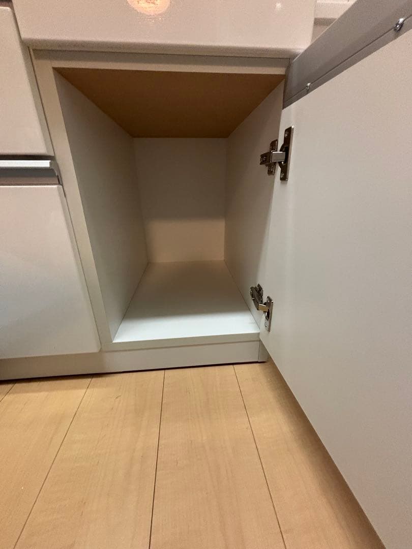 【値下げ交渉可】ニトリ　リガーレ　食器棚　120cmホワイト　ハイタイプ高さ93