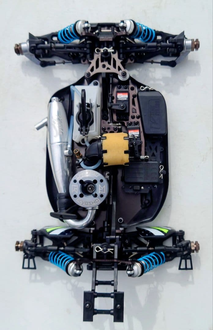 未走行！KE25付 特別仕様！京商インファーノ MP9 1/8GP レディセット