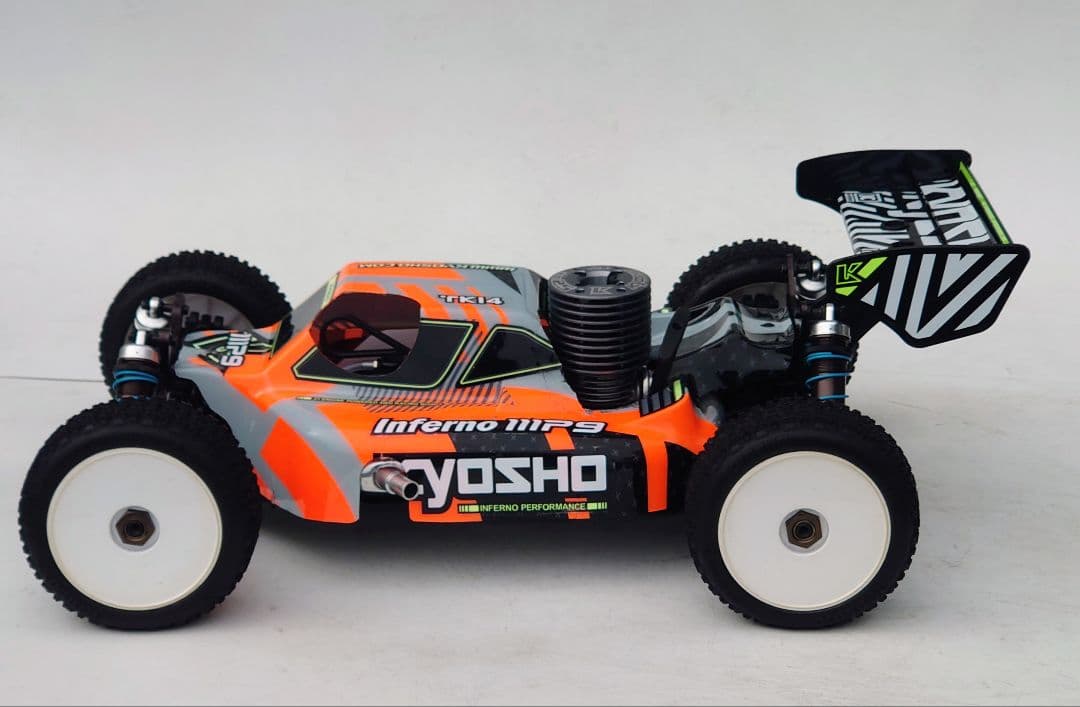 未走行！KE25付 特別仕様！京商インファーノ MP9 1/8GP レディセット