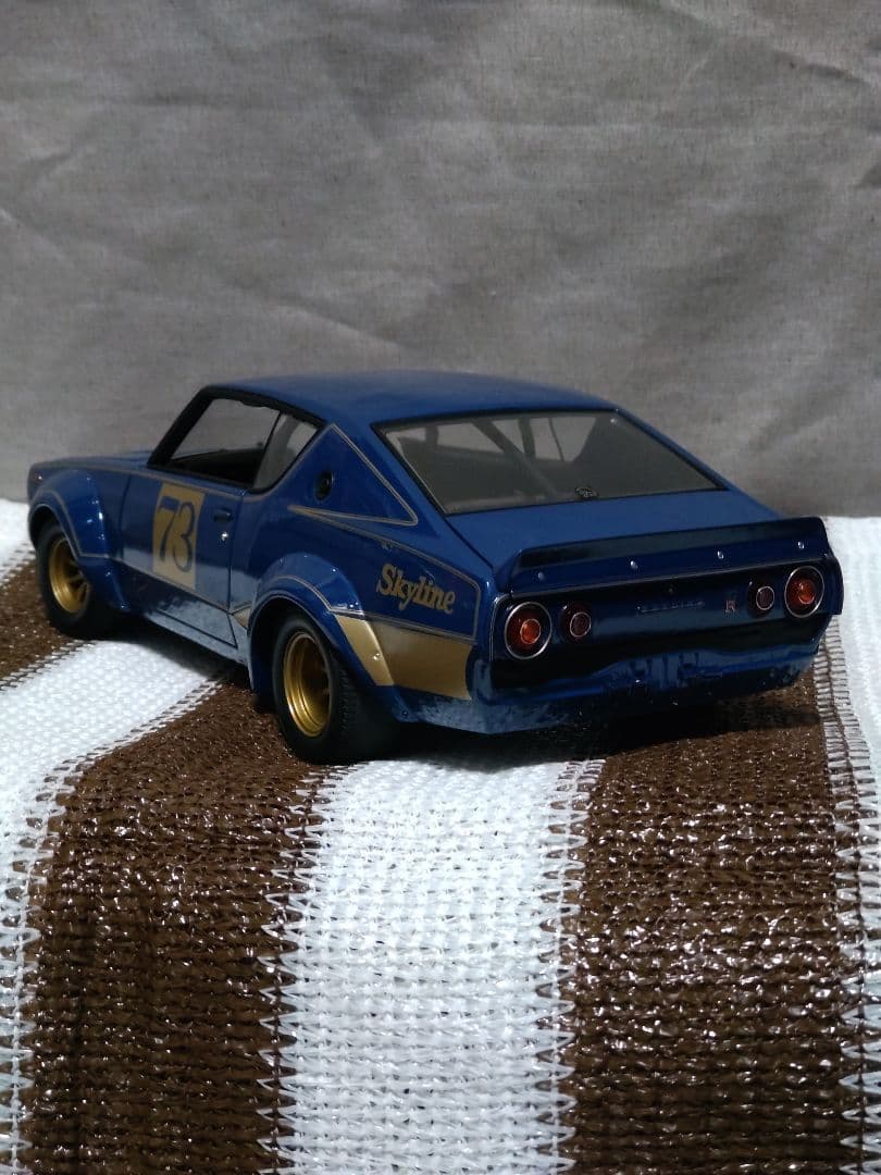 スカイライン GT-R KPGC110 ケンメリ レーシング 1/18 京商