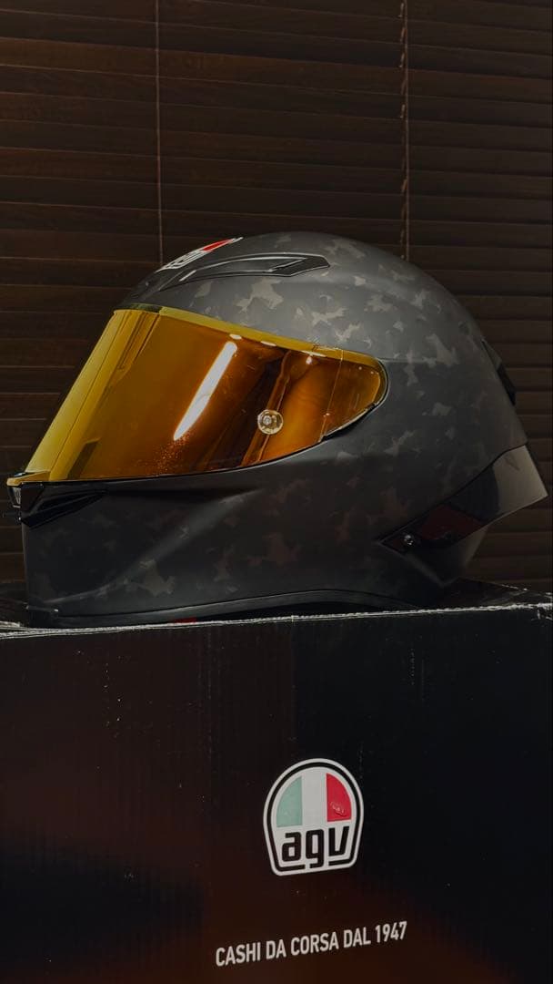 AGV pista gp rr replica バイザー2スポイラー1付