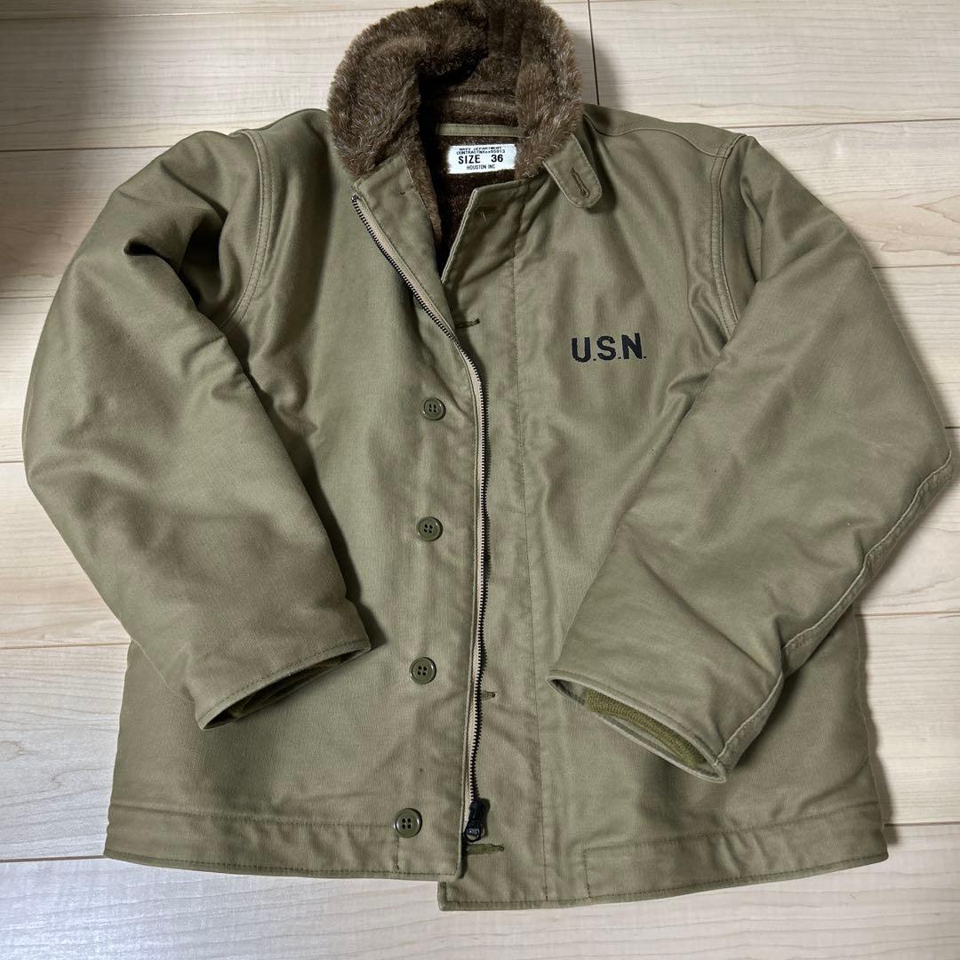 ヒューストン　N-1デッキジャケット