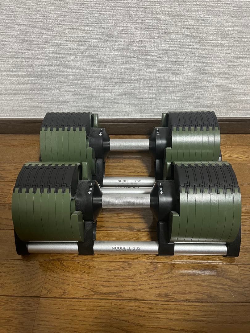 【2/2】FLEXBELL NUOBELL 可変式ダンベル 2kg刻み 32kg