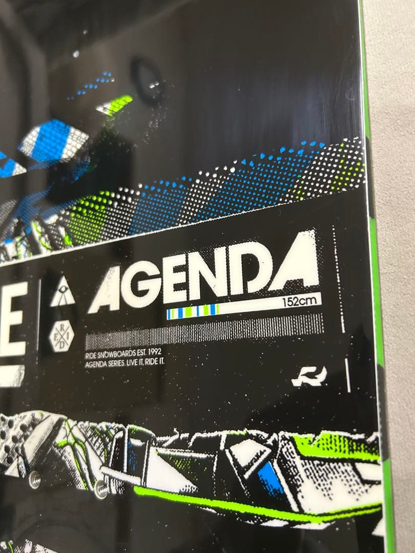 スノーボードセット4点RIDE AGENDA 152 × RIDEビンディング