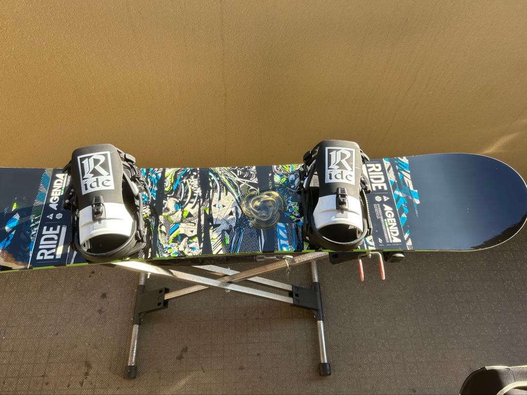 スノーボードセット4点RIDE AGENDA 152 × RIDEビンディング