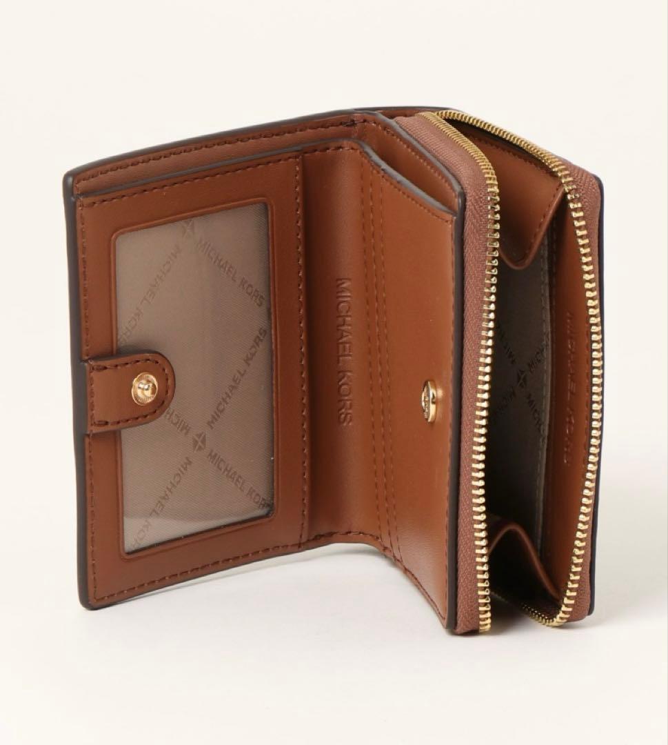 MICHEAL KORS マイケルコース 折り財布 ジップ チャーム ウォレット