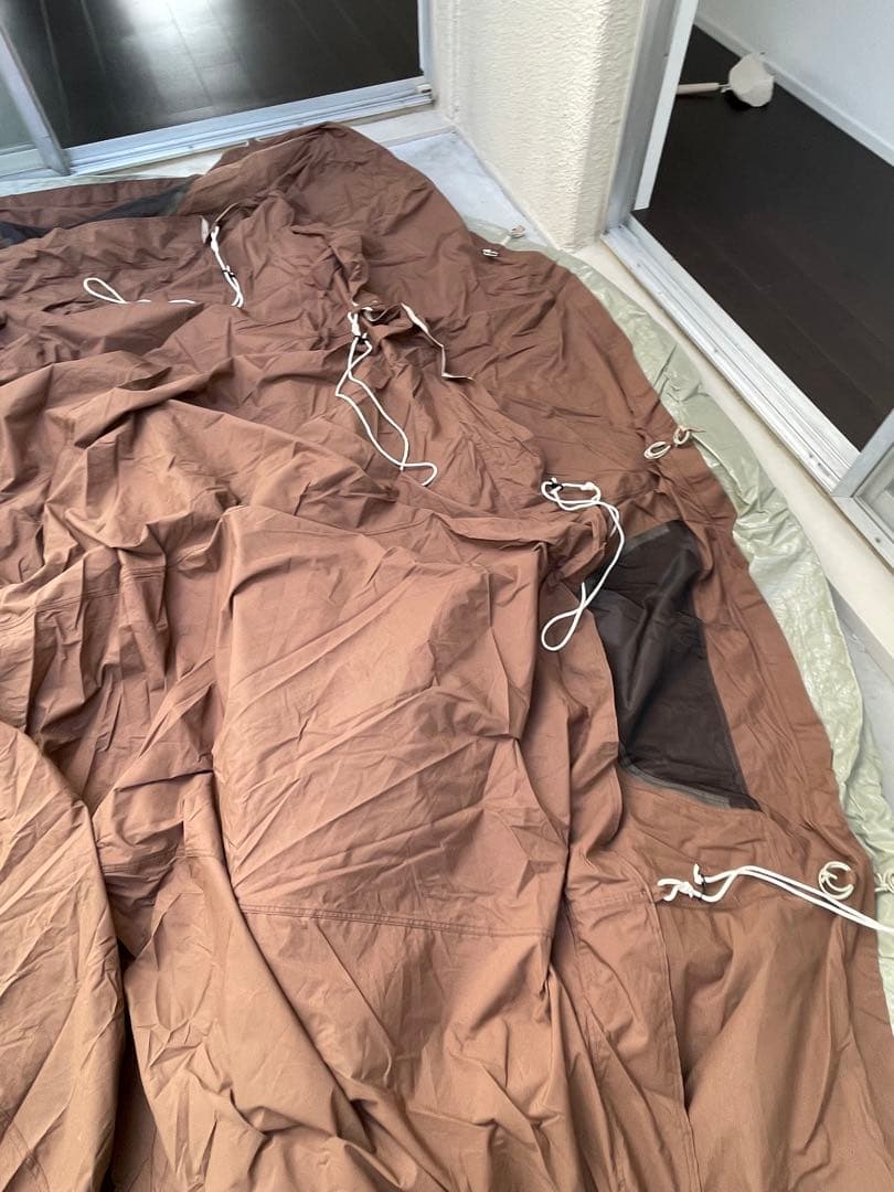 ニュートラルアウトドアブラウンキャンプテントTC テント 4.0 NT-TE21