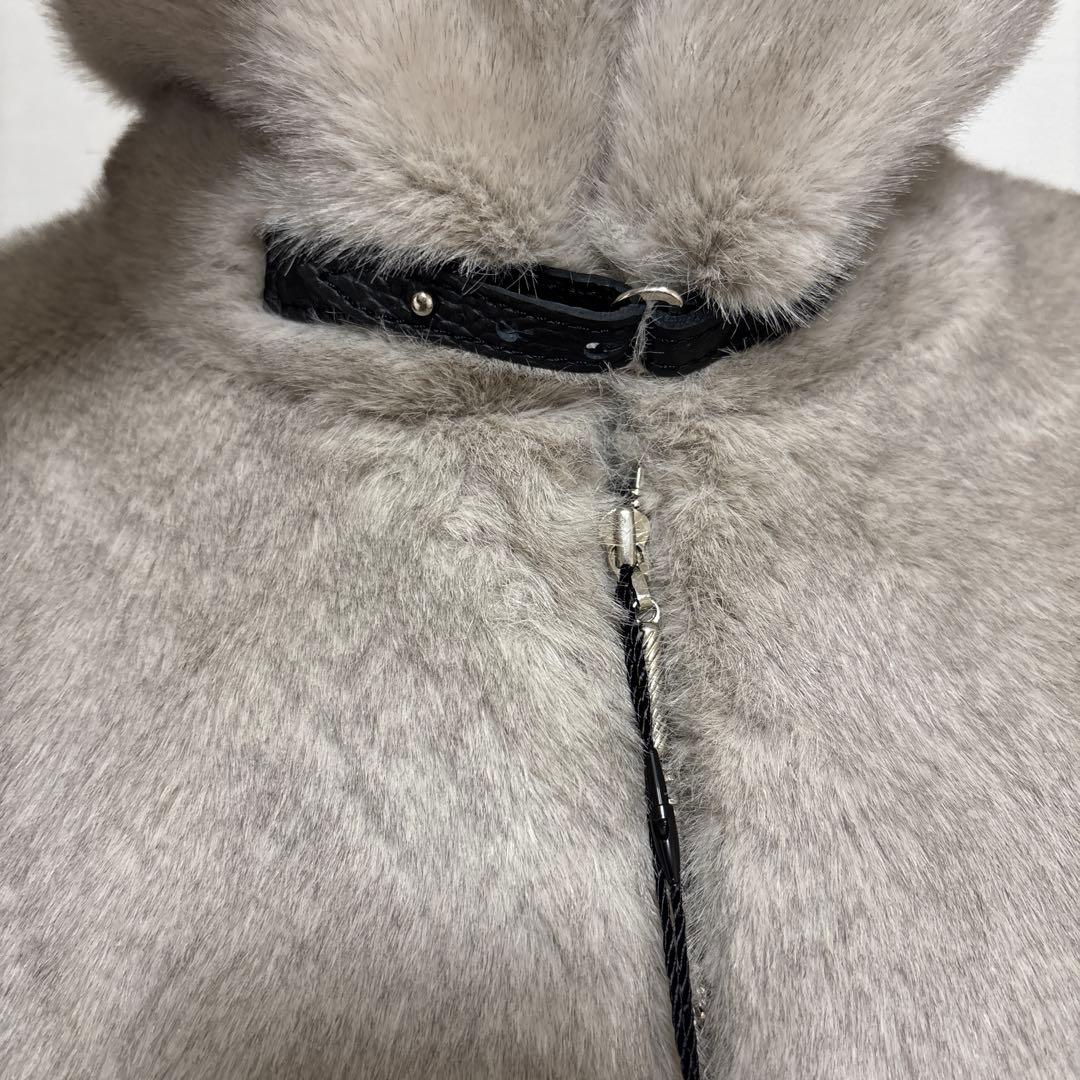 モラビトプルミエ　エコファーブルゾン　タグ付新品未使用【雑誌エクラ掲載商品】