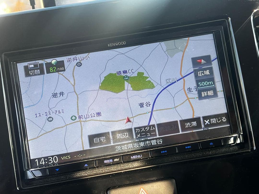 2024年製 KENWOOD カーナビ 本MDV-S710 動作品