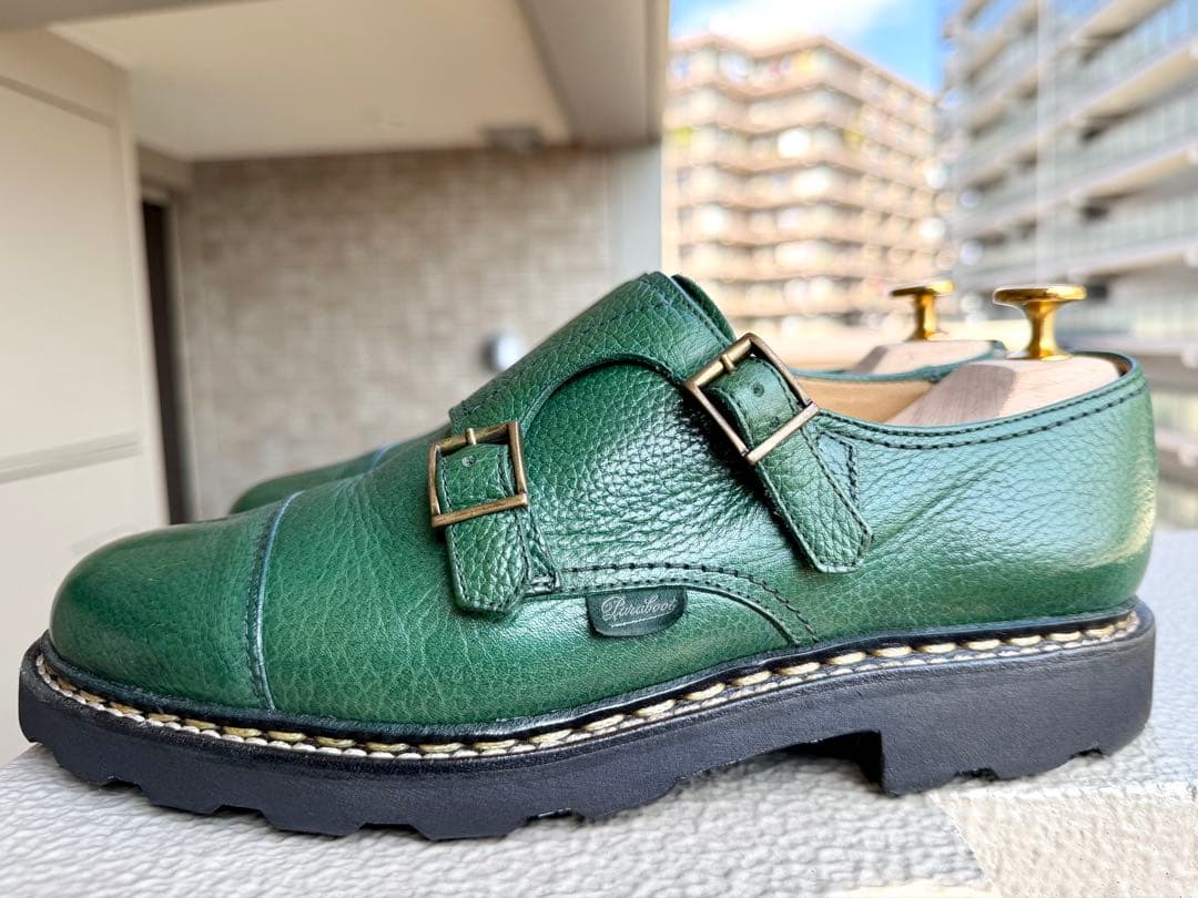 [箱付/超レア品] Paraboot William Vert (UK6.0)