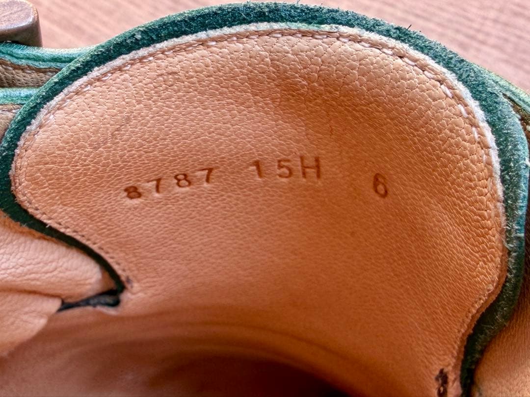 [箱付/超レア品] Paraboot William Vert (UK6.0)