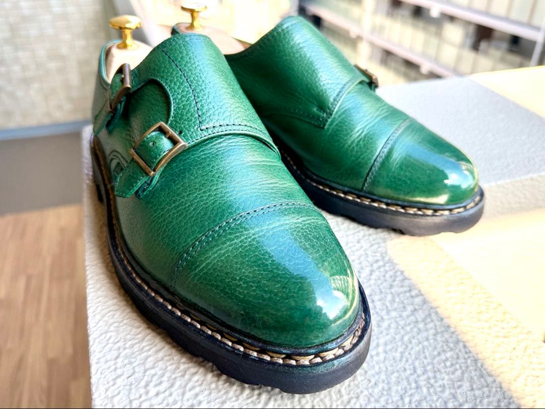 [箱付/超レア品] Paraboot William Vert (UK6.0)