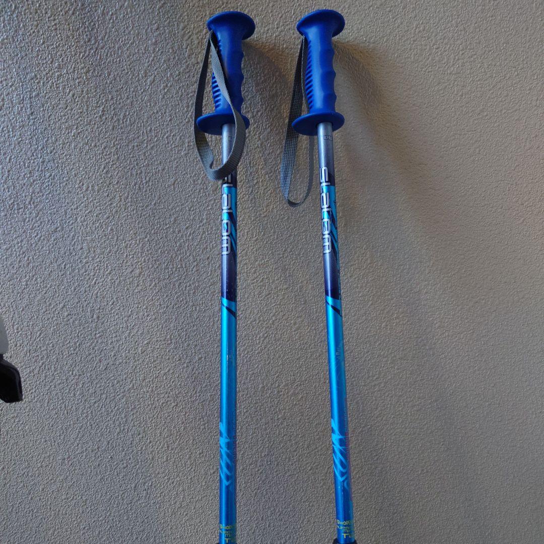 OGASAKA スキー板 青 SHELL 1 TOP CONSTRUCTION