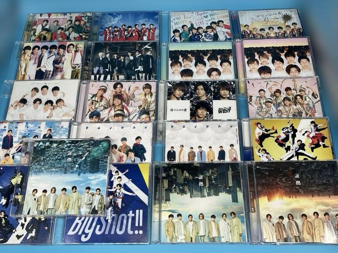 ジャニーズWEST CD アルバム　シングル　フルコンプ　まとめ売り　106点